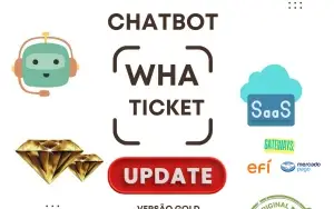 Script CRM WhaTicket Gold com SaaS e Kanban Inclusos