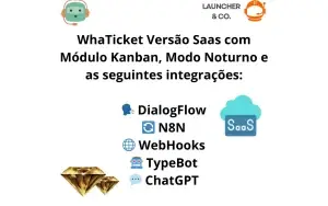 Script CRM WhaTicket Gold com SaaS e Kanban Inclusos
