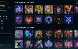 Full Acesso - Todos Champions - 244 Skins - Unranked