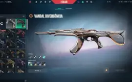 conta valorant plat 2 + lol 105 skins