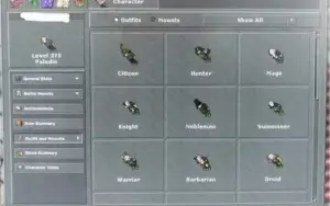 VENDO ROYAL PALADIN LEVEL 375