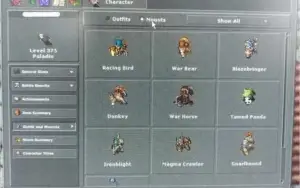 VENDO ROYAL PALADIN LEVEL 375