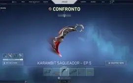 Conta Valorant Platina 3 / 1000VP E 8 SKINS E FACA