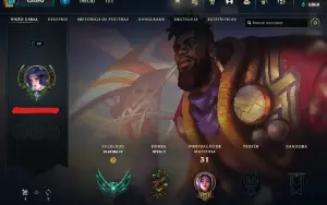 Conta Smurf Lol Platina 4