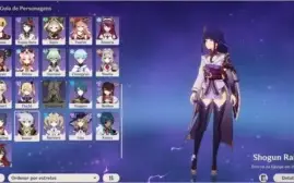 GENSHIN IMPACT (AR 56) (10 characters 5*) (7 weapons 5*)