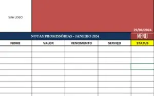 Controle E Gerenciamento De Notas E Boletos E Carros Edit.