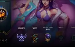 CONTA DIAMANTE 4 LOL