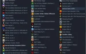 Conta Steam com 110 jogos Melhores para PC