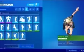 Conta fortnite com foice