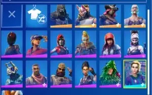 Conta fortnite com foice