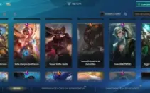 Vendo conta skin Yasuo m6 e skin do Yone