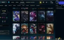 ACC PRATA II 107 CHAMPS E 128 SKINS POR R$156,00 Promoção!