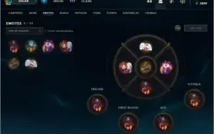 Conta LOL: lv38 - Ouro 2 - 2800RPs