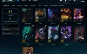 Conta LOL: lv38 - Ouro 2 - 2800RPs