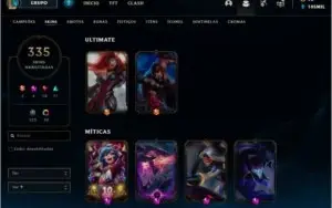 ULTRA RARO CONTA - League of Legends