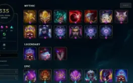 Conta Lol MESTRE 250+ Skins