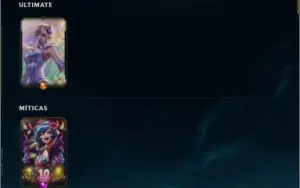 Conta league of legends (bastante skins)