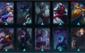 Conta lol unranked 335 skins. All ultimates e Zed Prestígio