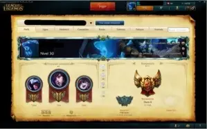 Conta Lol 128 skins barato