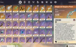 AR60 com 16 personagens 5★ com todos os Arcontes
