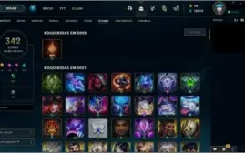 Conta League of Legends (LOL) lvl 486 elo md10 3w/2l M+