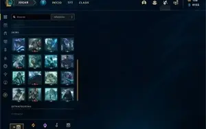 Conta LEAGUE OF LEGENDS com skins prestigio e muito mais !