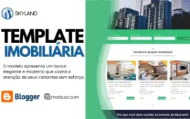 Template Blogger Imobiliária Editavel Promoção Imperdível