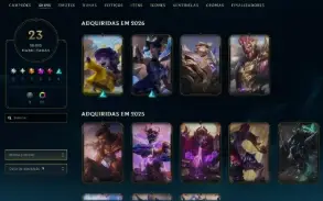 Conta Lol Mestre Flex full champs