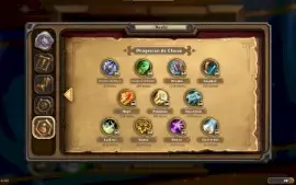 Conta Hearthstone 498 lendárias + 26K de Pó Arcano + skins