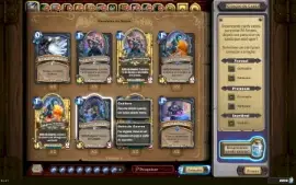 Conta Hearthstone 498 lendárias + 26K de Pó Arcano + skins