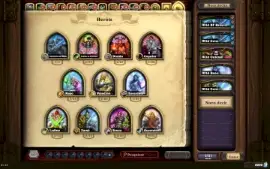 Conta Hearthstone 498 lendárias + 26K de Pó Arcano + skins