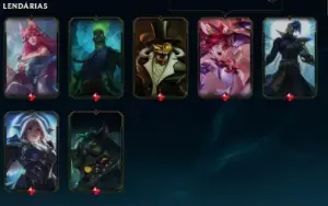 Conta de lol (full acesso) prata 3 , 130 campeões e 104 skin