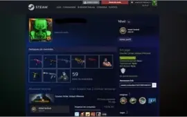 VENDO CONTA CS GO..SUPREMO QUASE GLOBAL .. 500 REAIS DE SKIN