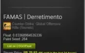VENDO CONTA CS GO..SUPREMO QUASE GLOBAL .. 500 REAIS DE SKIN