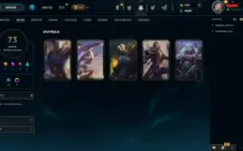 Smurf Platina II 5 Skins Vitoriosas Criada em 2014