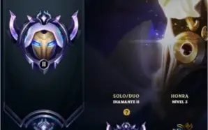 conta diamante 2 league of legends