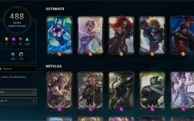 Conta Nivel 414 , Diamante IV, 488 Skins