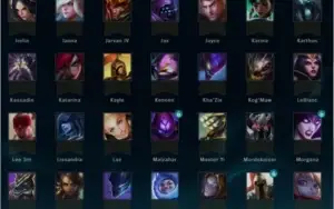 CONTA UNRANKED 90 CAMPEÕES/SKINS RARAS BARATA