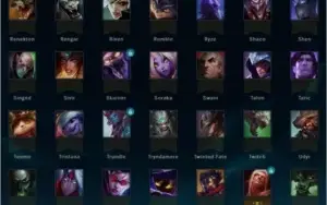 CONTA UNRANKED 90 CAMPEÕES/SKINS RARAS BARATA
