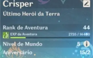 Conta AR44 com Klee