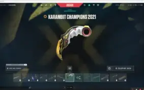 Conta Com Champions Knife 2021