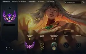 Conta Mestre 60% win rate, 7 vitorias pro GM