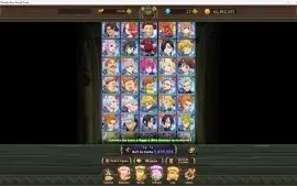 Conta 7DS Grand Cross com Time Unknown completo.