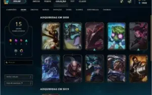 Conta Prata 2 (42 champs,15 skins)Com passe das galaxias