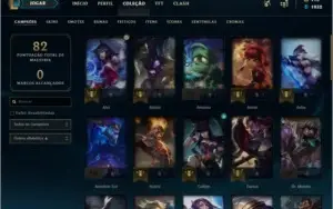 Conta Prata 2 (42 champs,15 skins)Com passe das galaxias