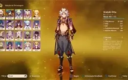 GENSHIN IMPACT AR 39 COM ITTO E MONA