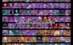 137 Skins+Homem Aranha+Flash+Lara Croft+ Heorina/ 950Vbucks