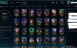 Conta LoL Prata/ LV 157