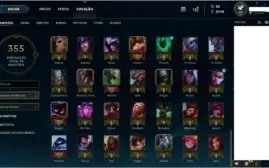 Conta de lol OURO ( otimo preço )