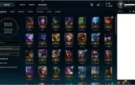 Conta de lol OURO ( otimo preço )